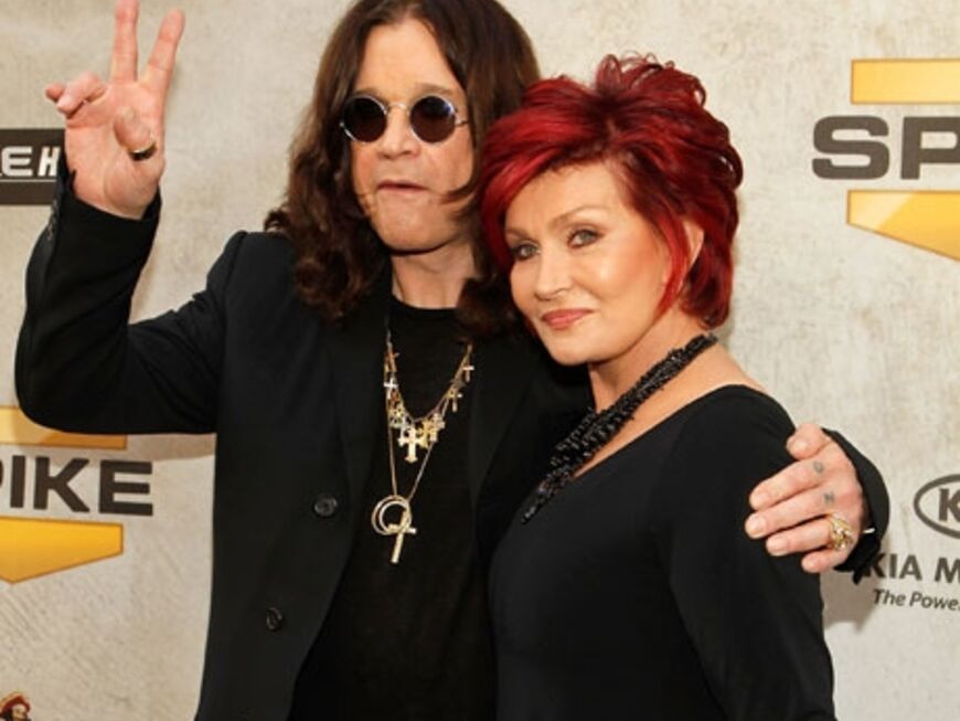 Seit fast 30 Jahren sind Sharon und Ozzy Osbourne verheiratet. Nach zahlreichen Höhen und Tiefen zeigten sie sich am Freitag glücklicher denn je