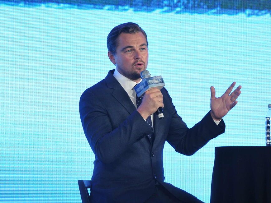 Leonardo DiCaprio bei Konferenz in Peking 