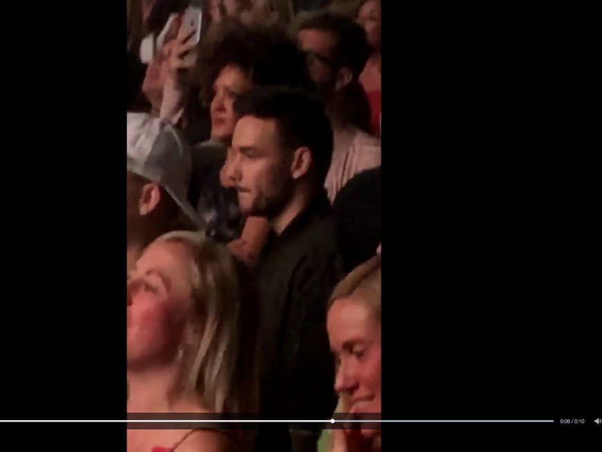 Erwischt! Hier knutschen Liam Payne und Freundin Cheryl bei RihannaKonzert