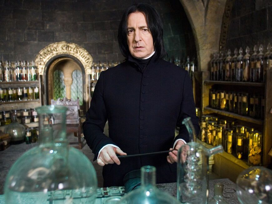 Alan Rickmann als Snape in "Harry Potter"