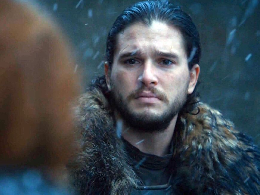 Jon Snow in "Game of Thrones"
