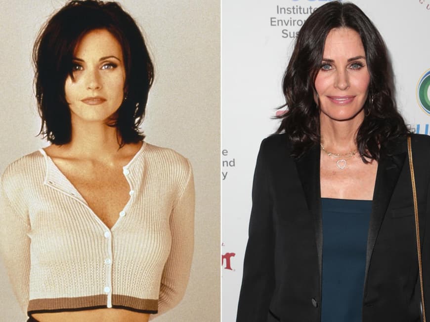 Courteney Cox früher und heute 