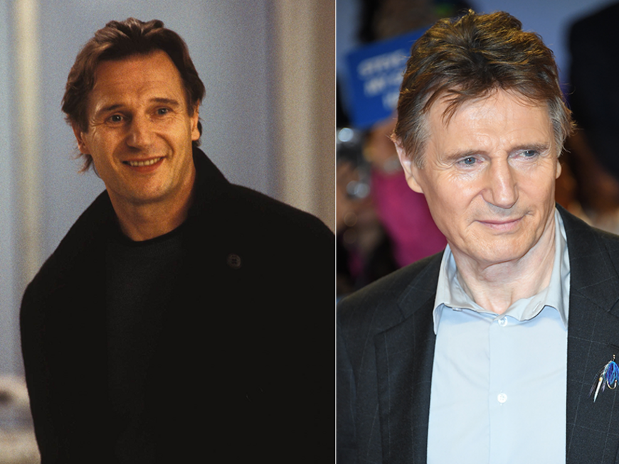 "Tatsächlich ... Liebe": Liam Neeson (Daniel) früher und heute