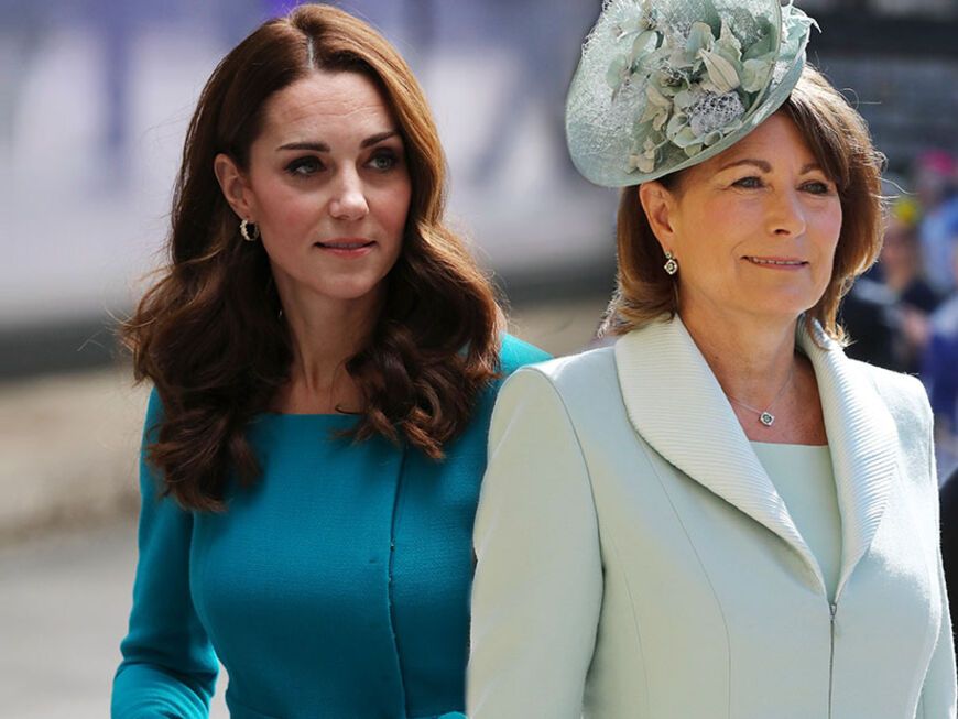 Prinzessin Kate und ihre Mutter Carole Middleton.