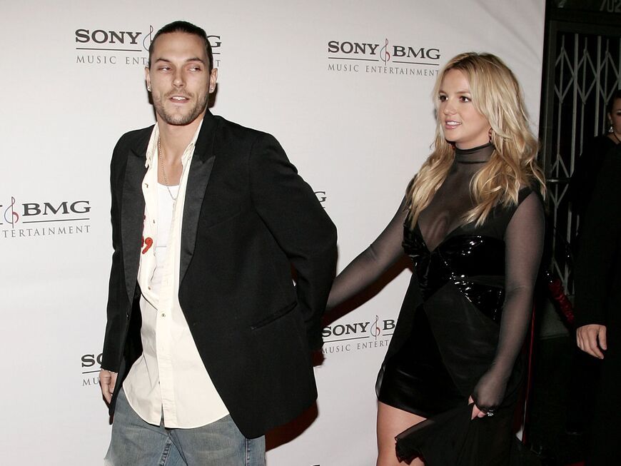 Kevin Federline & Britney Spears auf dem roten Teppich