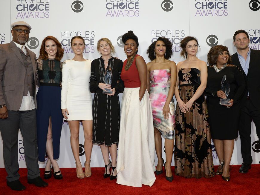 Der Grey's Anatomy Cast beim People's Choice Award