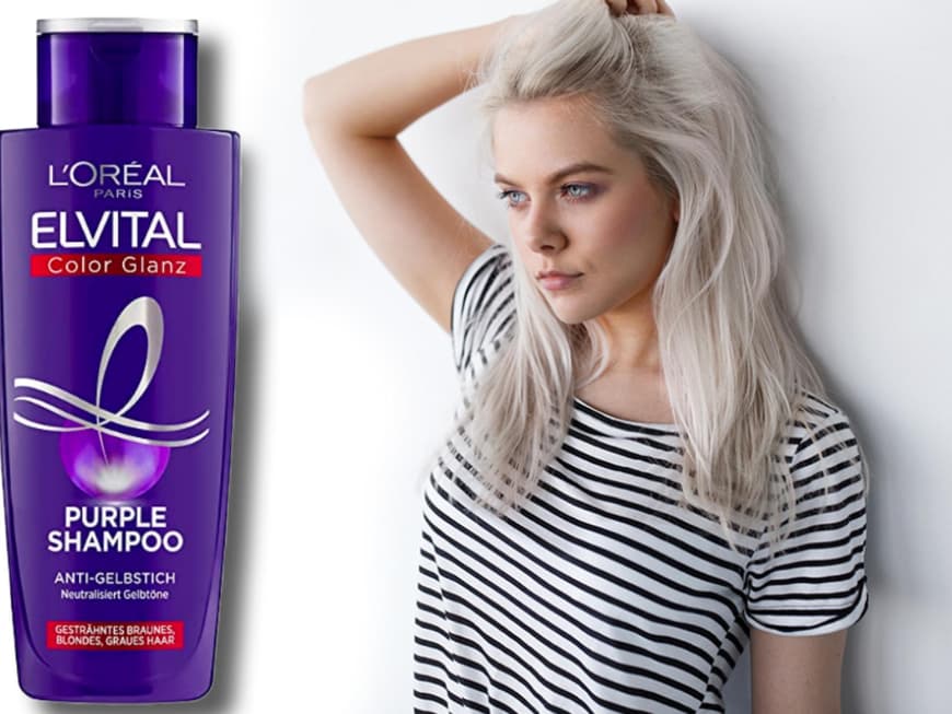 Blonde Haare Mit Silbershampoo Grau Bekommen Chronisch Persönlich Nikotin silver shampoo vorher nachher Hilfs