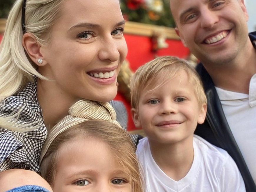 Selfie der Familie Kolenitchenko