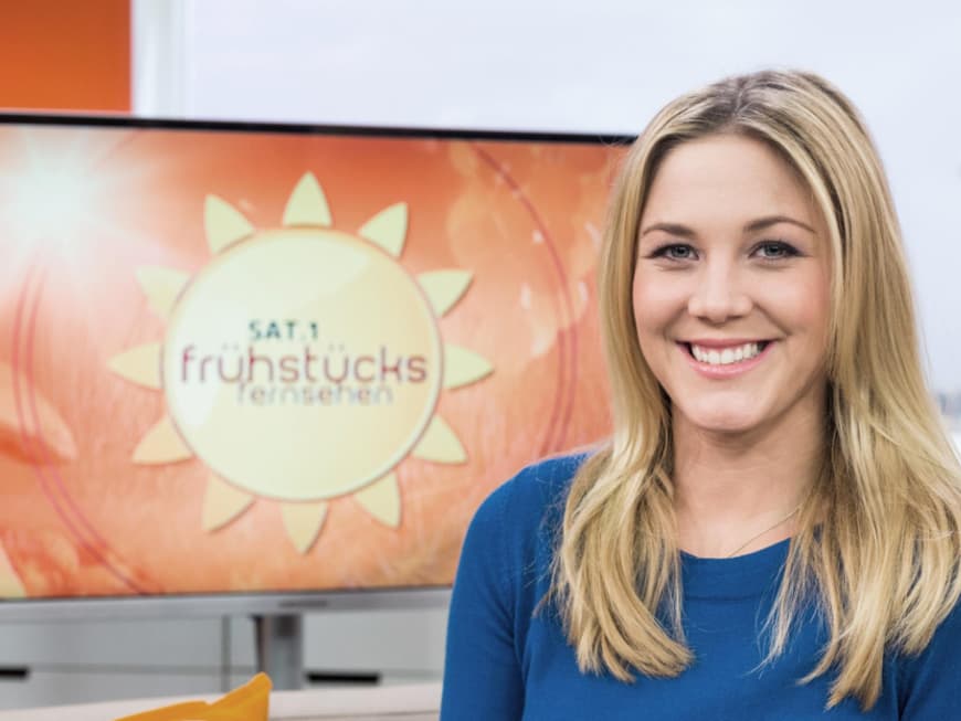 "Frühstücksfernsehen" UnfallSchock! Große um Alina Merkau