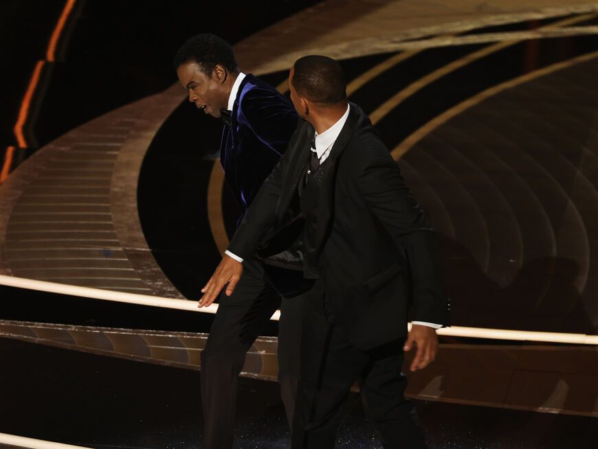 Will Smith ohrfeigt Chris Rock bei den Oscars 2022