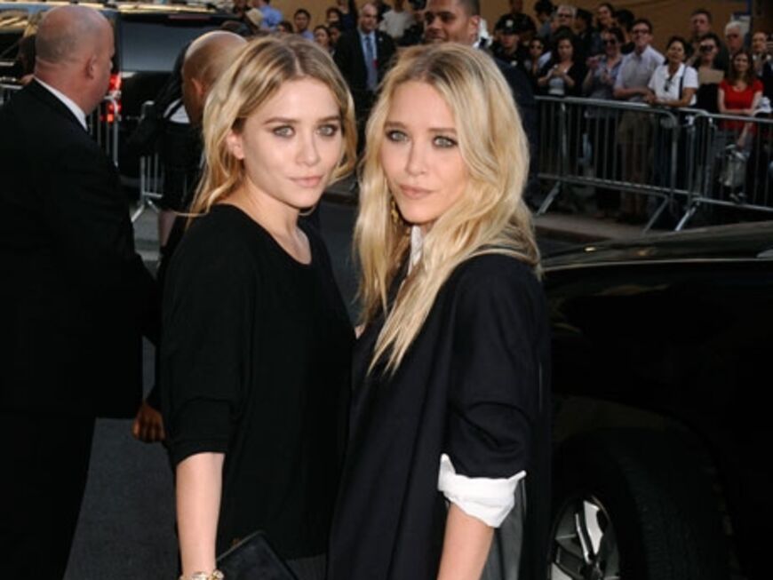 Das reichste Zwillingspaar der USA: Mary-Kate und Ashley Olsen durften bei diesem Event natürlich nicht fehlen