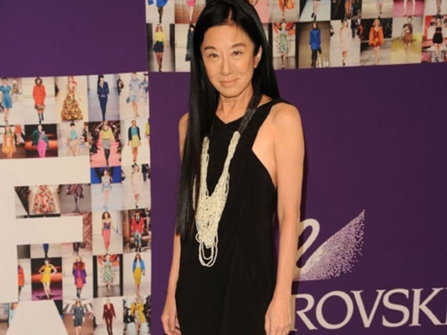 Designerin Vera Wang gehörte zu den zahlreichen Top-Gästen der Mode-Branche
