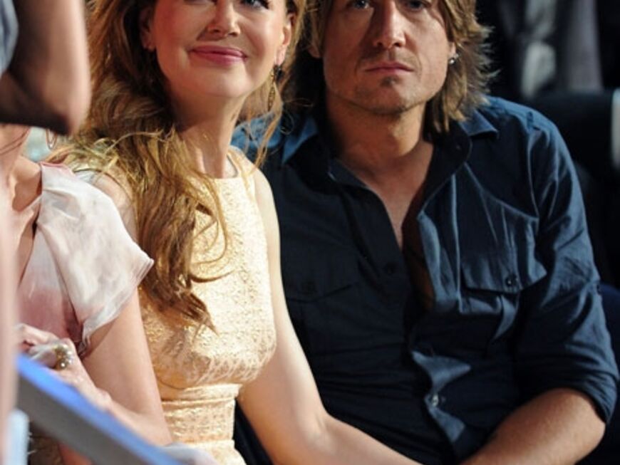 Hollywood-Schauspielerin Nicole Kidman begleitete ihren Ehemann Keith Urban zur Preisverleihung