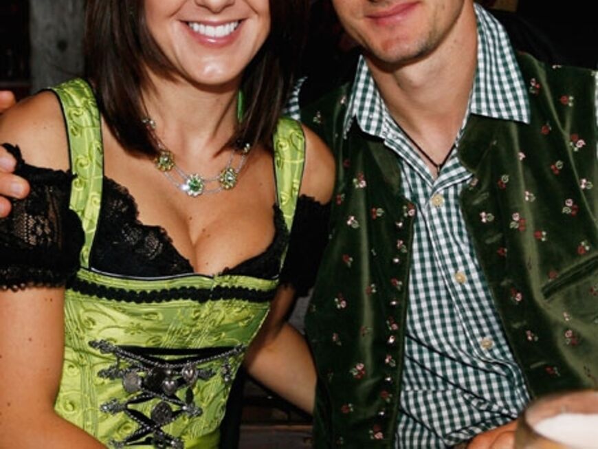 Miroslav Klose mit seiner Frau Sylwia. 2005 kamen die gemeinsamen Zwillingsjungs Luan und Noah zur Welt 