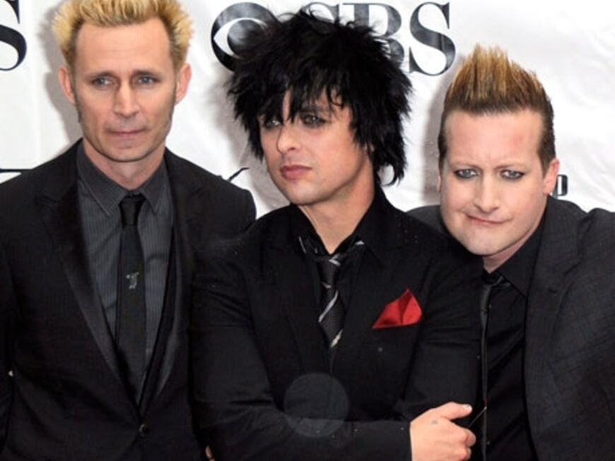 Ja, auch Green Day waren bei den "Tony Awards" zu Gast. Die US-Rocker nahmen insgesamt zwei Preise für ihre Rockoper "American Idiot" entgegen