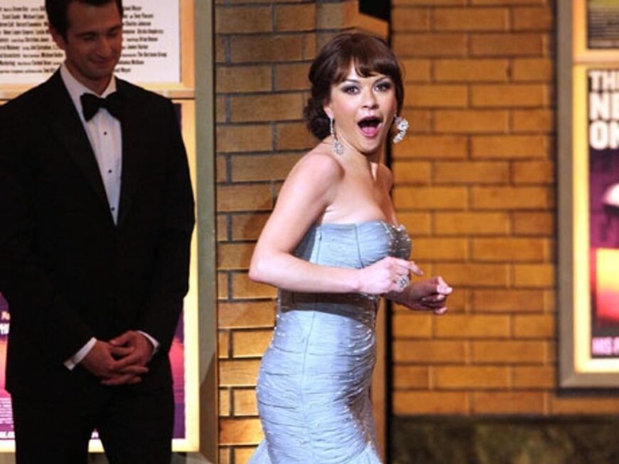 Der erste "Tony" für Catherine Zeta-Jones! Die Schauspielerin erhielt einen Award für ihre Rolle in "A Little Night Music"