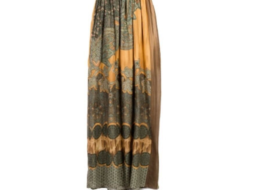 Hollywood-Stars wie Eva Mendes und Liv Tyler tragen sie schon: Die Maxi-Kleider. Dieses hier ist von Henry Cottons, ca. 370 Euro