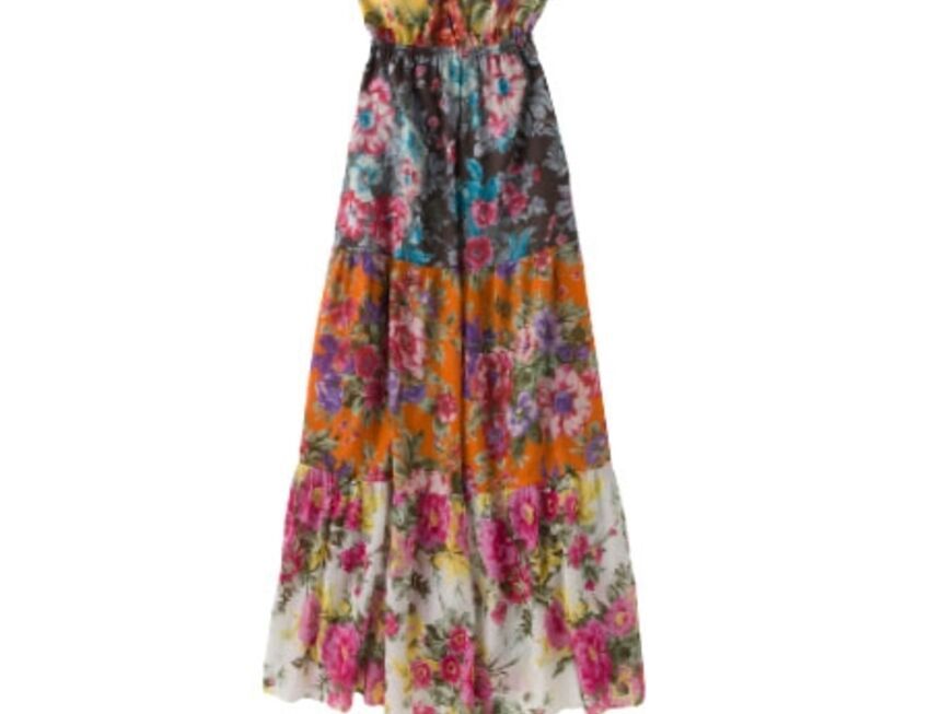 Blumenwiese für die Stadt: Kleid von Naf Naf, ca. 80 Euro