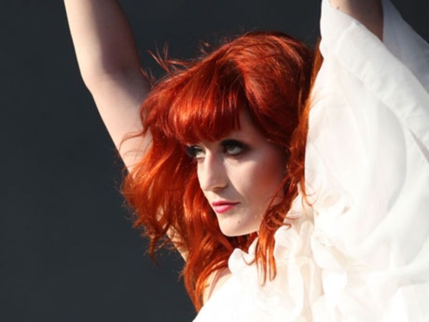 "Florence and the Machine" gehören zu den musikalischen Highlights der "Glastonbury"-Bühne 