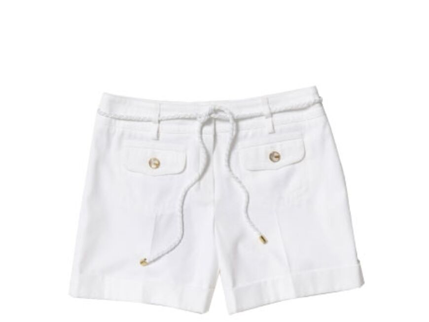 Shorts mit Kordelgürtel von Escada, ca. 300 Euro 