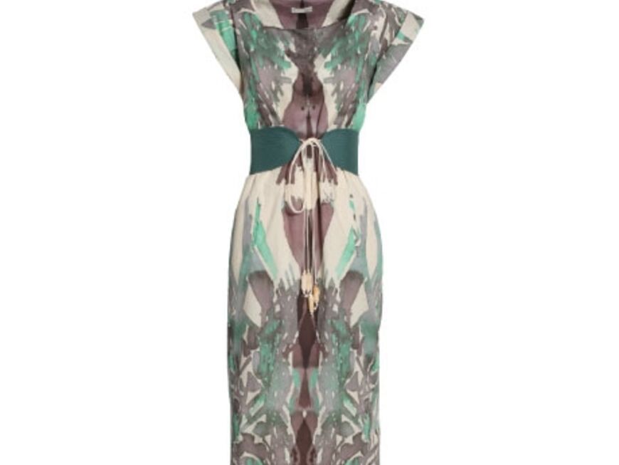 Kleid mit Batikdruck von Hoss Intropia, ca. 220 Euro