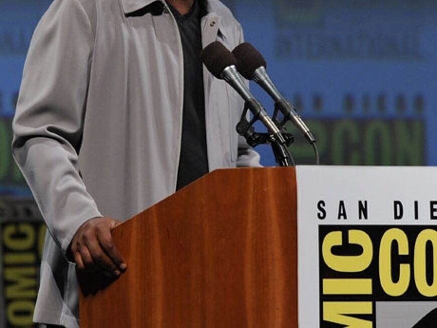 Samuel L. Jackson stellte den gespannten Fans den Cast zur Comic-Verfilmung von "The Avengers" vor