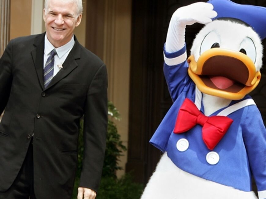 Ei, ei Captain: Steve Martin und "Donald Duck" machen klar Schiff
