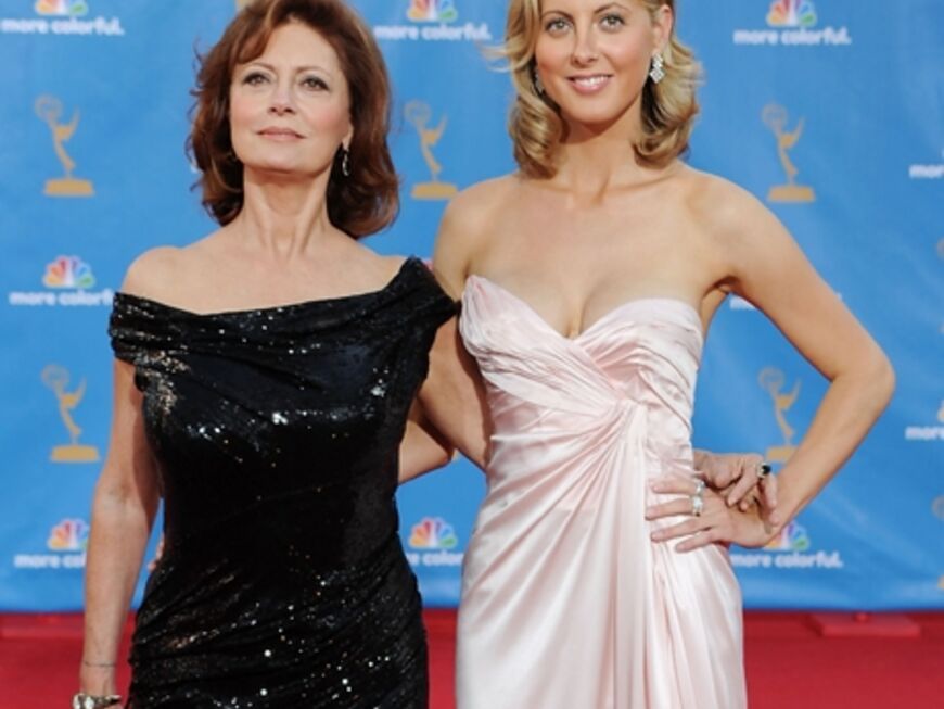 Stolze Mutter: Susan Sarandon mit ihrer Tochter Eva Amurri war fÃ¼r ihre Rolle in "Don´´t Know Jack" nominiert