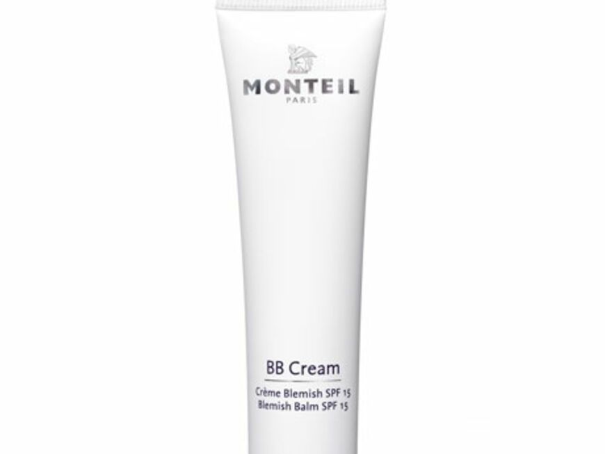 Die "BB Cream" von Monteil lässt sich leicht verteilen und zieht schnell ein, allerdings ist sie eher für dunklere Hauttypen geeignet. 35 ml ca. 35 Euro