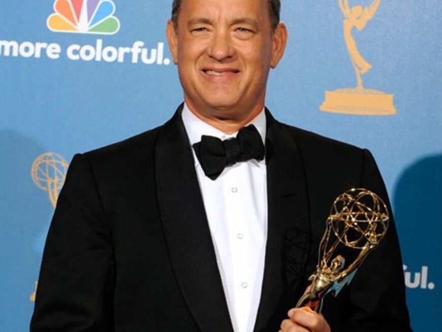 Tom Hanks erhielt den Emmy für die Produktion der Serie "The Pacific"