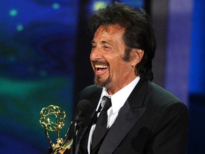 Al Pacino mit seinem wohlverdienten Award