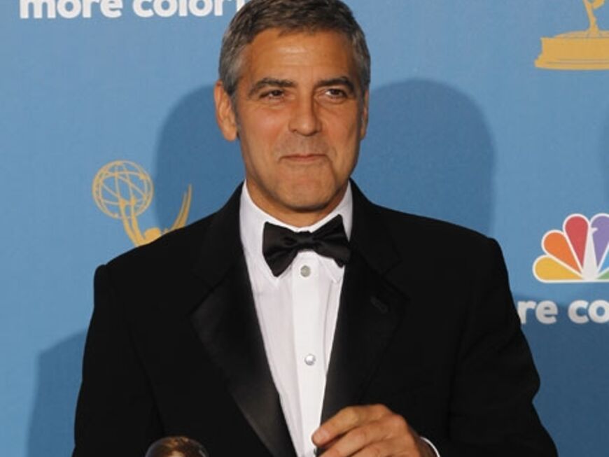 Große Ehre: George Clooney erhielt den Ehren Emmy "Bob Hope Humanitarian Award"