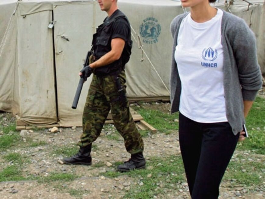 Angelina Jolie engagiert sich für UNHCR