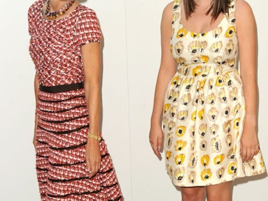 Vogue-Chefredakteurin Anna Wintour brachte ihre Tochter Bee Shaffer mit zum Event ins Lincoln Center