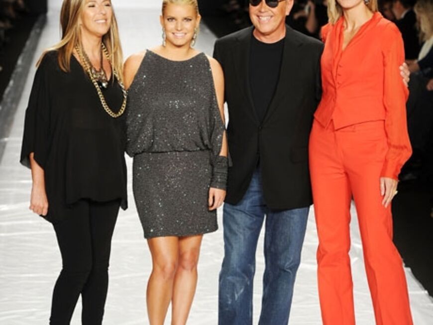 Die Jury der diesjährigen Staffel setzt sich aus Mode-Journalistin Nina Garcia, Michael Kors und Heidi Klum zusammen. Doch wie bei "Germanys Next Topmdel" geben sich auch berühmte Gastjuroren die Ehre. Jessica Simpson urteilte während der Fashion-Show mit