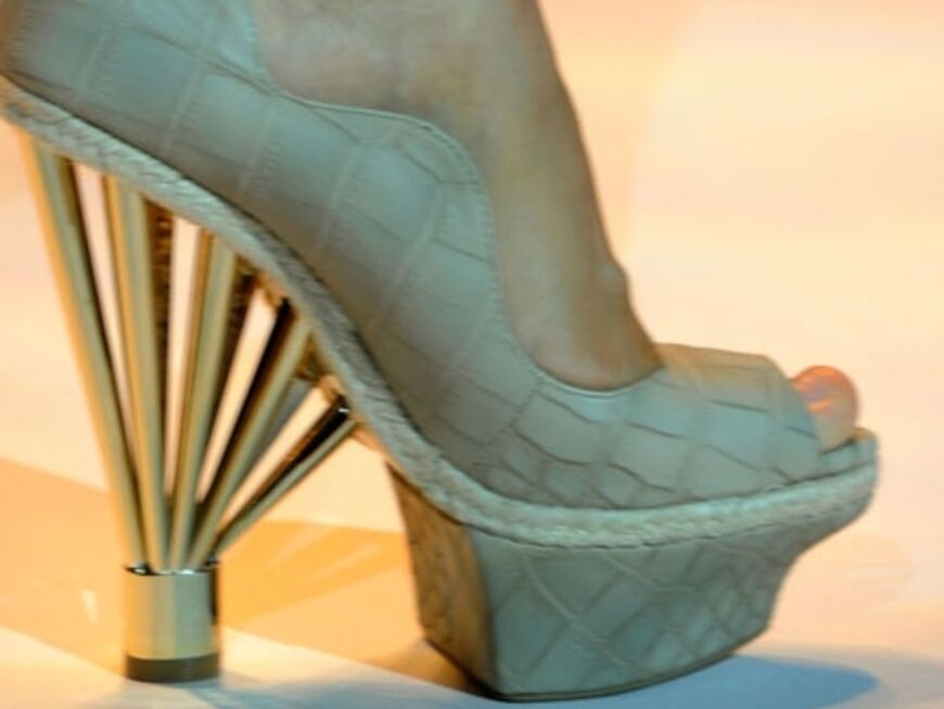 Was für Schuhe! Bei den Modellen von Christian Siriano werden Frauen schwach