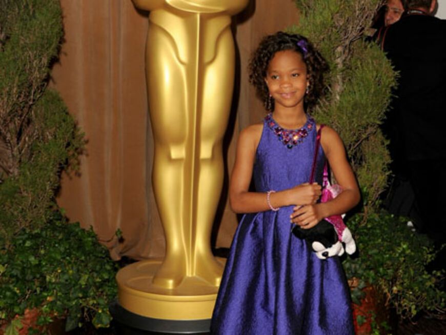 Quvenzhané Wallis - die jüngste Oscar-Nominierte, die es je gab. Sie spielt in "Beasts of the Southern Wild" die Hauptrolle des Mädchens "Hushpuppy"