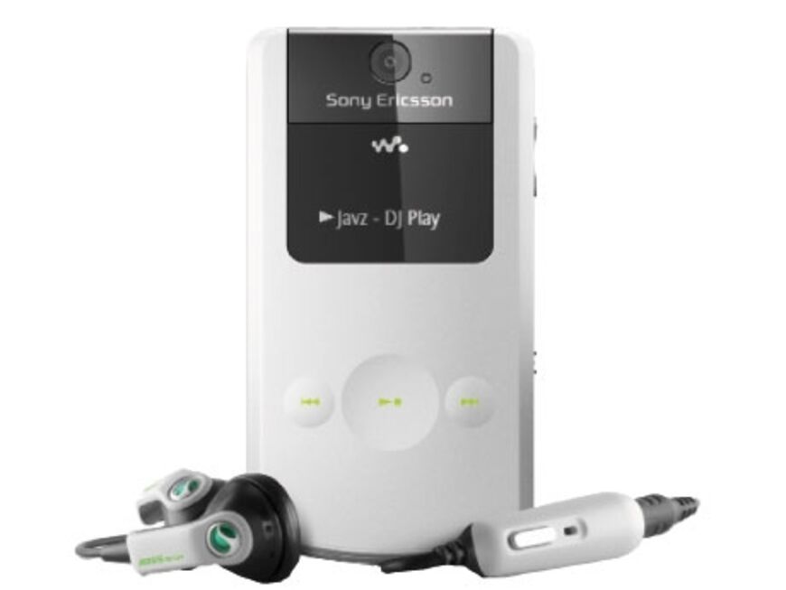 Walkman-Handy von Sony Ericsson, 
ca. 250 Euro
