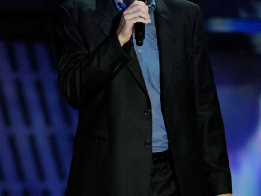 US-Regisseur James Cameron hält eine Laudatio auf Sigourney Weaver