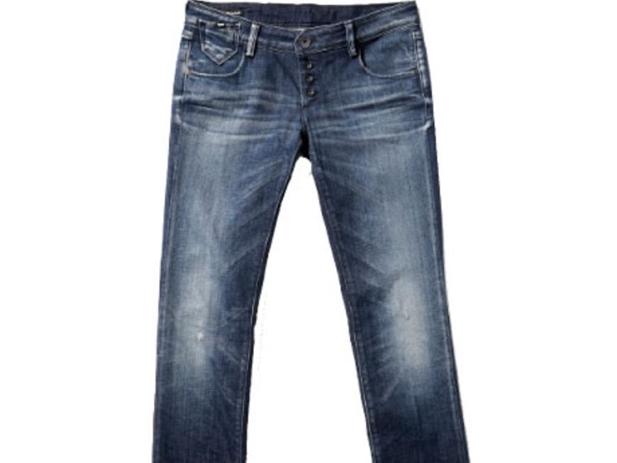 Die Five-Pocket-Jeans ist cool und chic zugleich, steht wirklich jeder Frau und ist in Sachen Styling so vielseitig wie keine zweite. GAS, ca. 120 Euro