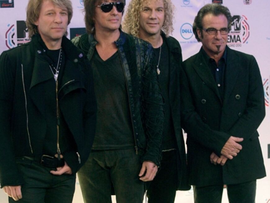Bon Jovi erhielten den Sonderpreis "Global Icon Award"