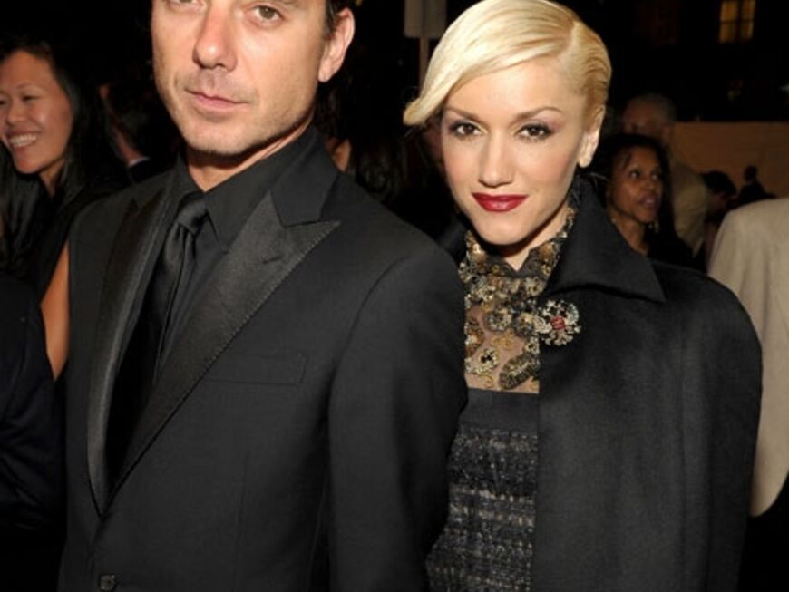 Glücklich sieht anders aus: Die Trennungsgerüchte von Gwen Stefani und Gavin Rossdale halten sich. Wollte das Paar mit diesem Auftritt alles abstreiten?