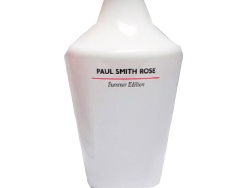Fruchtig: Grüner Apfel und  Rose "Rose Summer Edition" von Paul Smith, EdT, 100 ml ca. 49 Euro, limitiert 