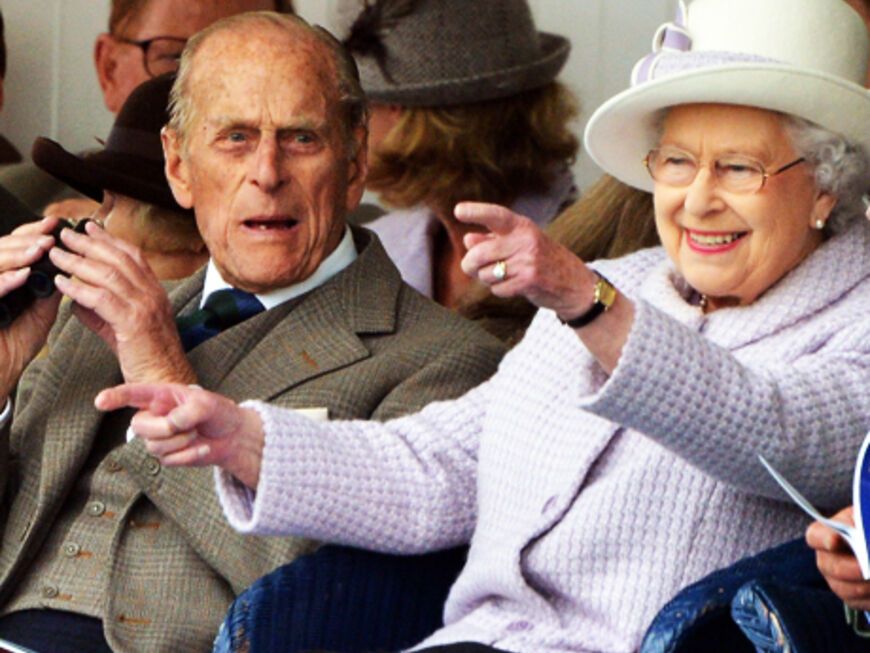 Die Queen dürfte über die Beinfreiheit not amused sein