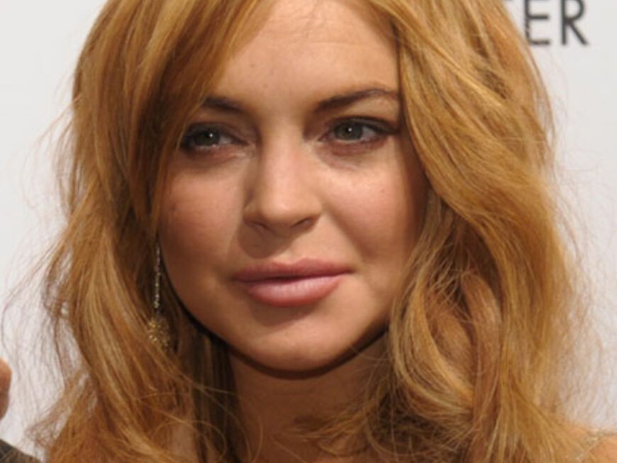 Lindsay Lohan hat es mit ihren vielen OP's auf Platz 3 geschafft. Glückwunsch!