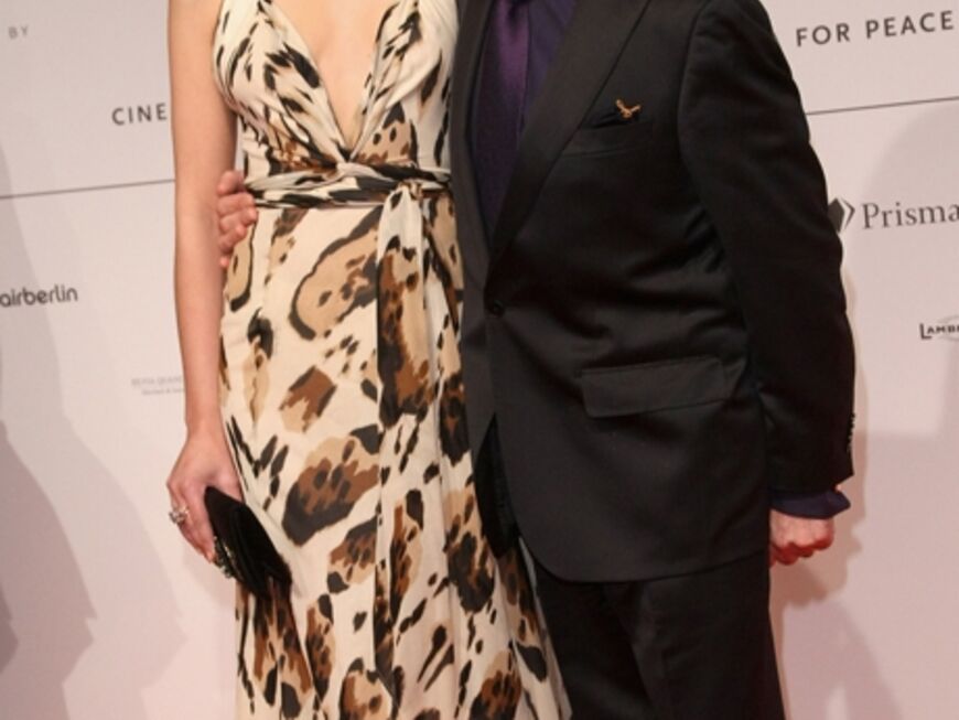 Sir Ben Kingsley und seine Frau Daniela Kingsley