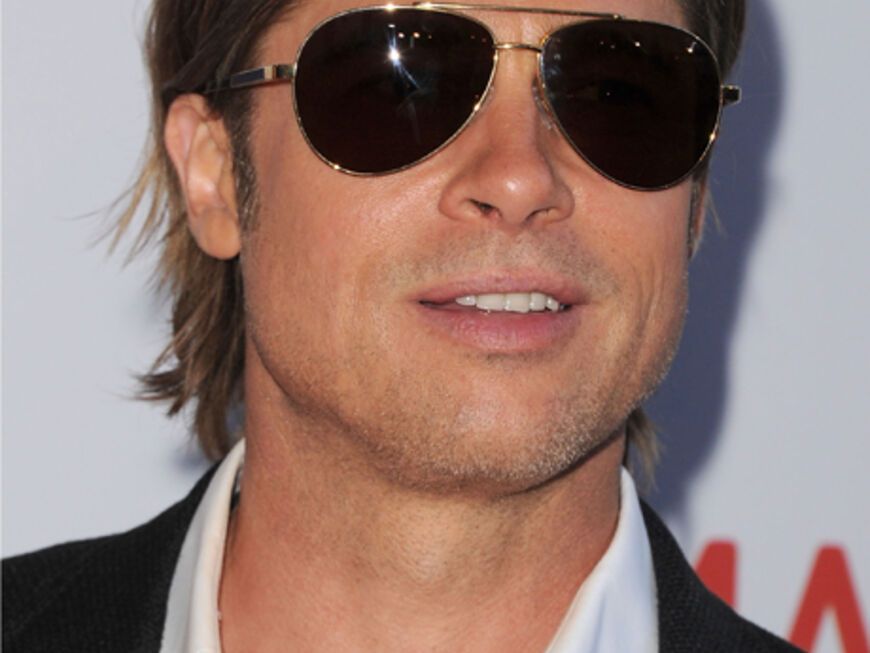 Cooler Style: Brad Pitt gehört seit Jahren zu den absoluten Hollywood-Beaus. Lässig leger zeigt er sich auch bei öffentlichen Auftritten