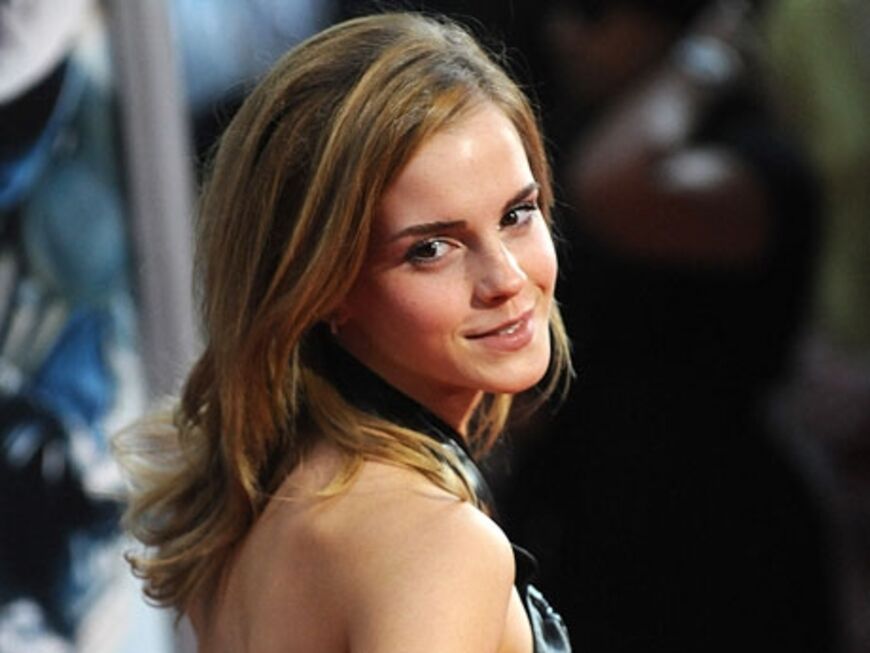 Platz 23:  Emma Watson, 19: 
Hermine wird immer schöner ...