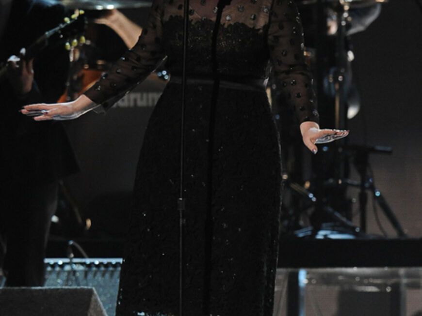 Adele performte ihren Hit "Rolling in the Deep"