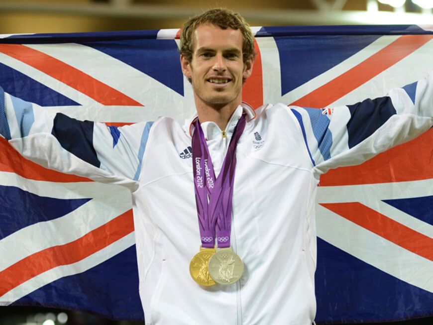 Der Gastgeber Großbritannien zahlt keine  Prämien an ihre Medaillengewinner. Stattdessen bekommt der  Olympiasieger eine Briefmarke - wie Tennis-Gewinner Andy Murray